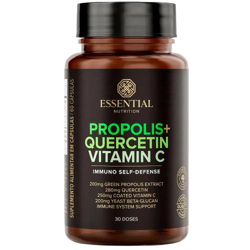 PROPOLIS + QUERCETINA+ VIT C 60CAP ESSENTIAL