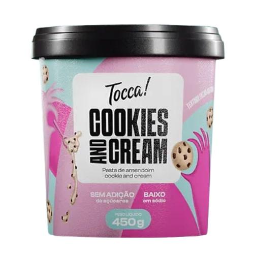 Pasta de Amendoim Cookies And Cream 450g Tocca