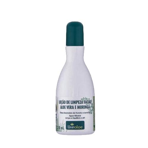 Loção de Limpeza Facial Aloe Vera 210ml Live Aloe