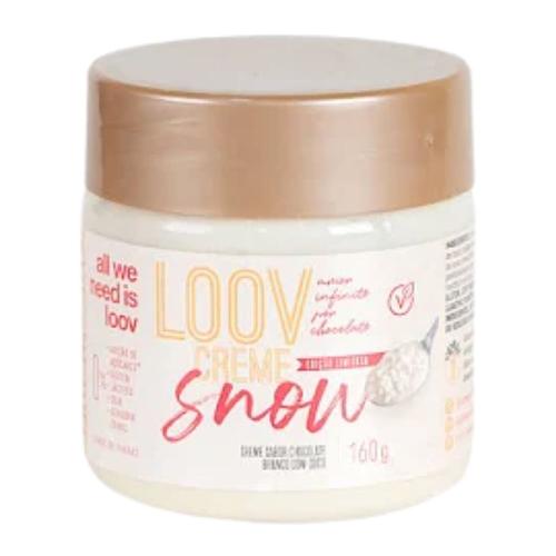 Creme Snow Loov Chocolate Branco com Coco 160g Chocolife