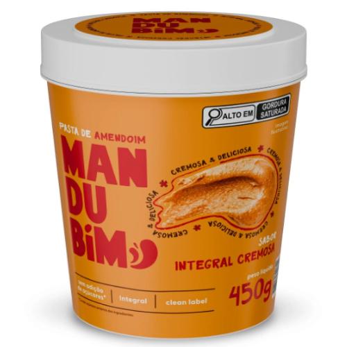 Pasta de Amendoim Integral 450g Mandubim
