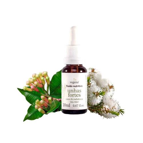 Fluido Nutritivo Unhas Fortes 20ml Vegana