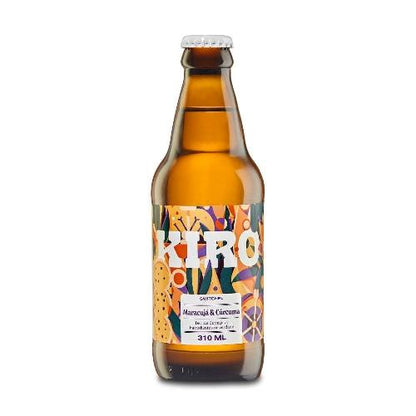 Bebida Artesanal Kiro Maracujá e Cúrcuma 310ml