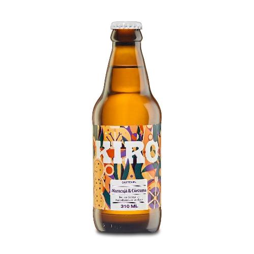 Bebida Artesanal Kiro Maracujá e Cúrcuma 310ml