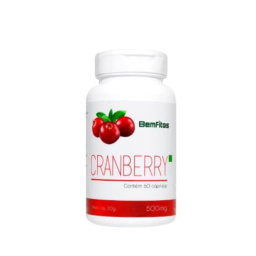 Cranberry 500mg 60 cápsulas Bemfitos
