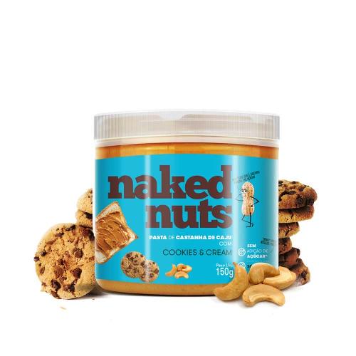 Pasta de Castanha de Caju com Cookies e Cream 150g Naked Nuts