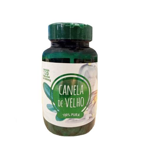 Canela de velho 120 cápsulas 500mg