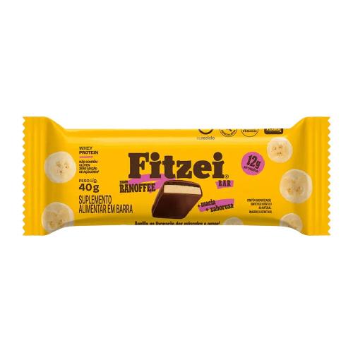 Barrinha Proteica Banoffee 40g Fitzei