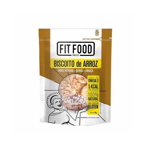 Biscoito de Arroz Multigrãos 90g Fit Food