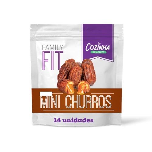 Mini Churros de Doce de Leite Zero Açúcar 350g Family Fit