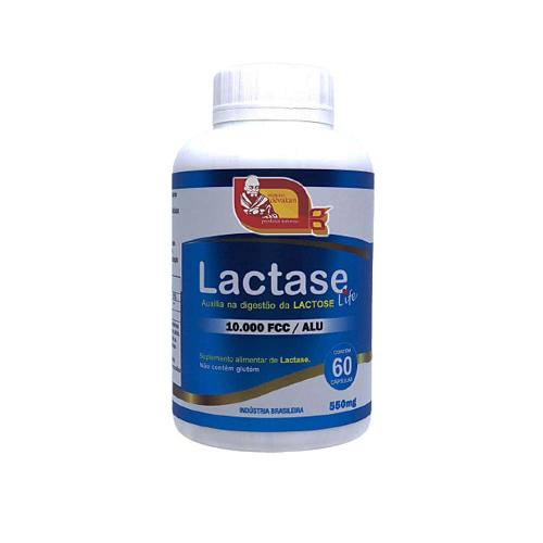Lactase Life 550mg 60 Cápsulas Mosteiro Devakan