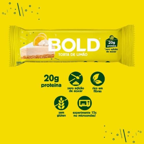 Barra Bold Bar Torta de Limão 60g