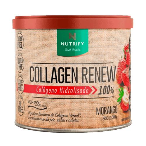 Collagen Renew Morango 300g Nutrify