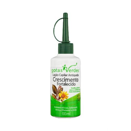 Loção Capilar Antiqueda 100ml Gotas Verdes