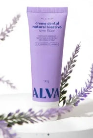 CREME DENTAL NATURAL NO STRESS  LAVANDA 90G ALVA