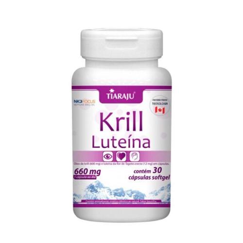 Luteína Krill 660mg 30caps Tiaraju