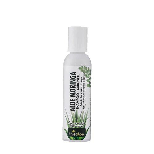 Aloe Moringa Shampoo e Sabonete 120ml Live Aloe