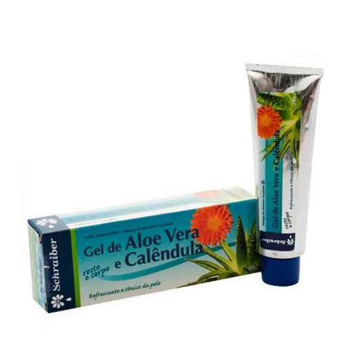Gel de Aloe Vera e Calêndula 50g