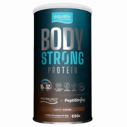 BODY STRONG PROTEIN CACAU 550G EQUALIV