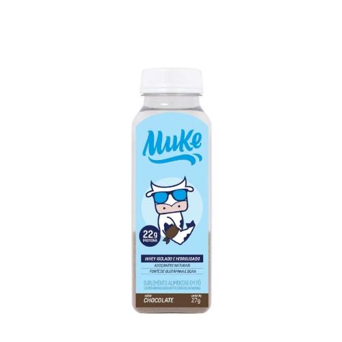 Whey Concentrado Muke Garrafinha Chocolate 35g +Mu