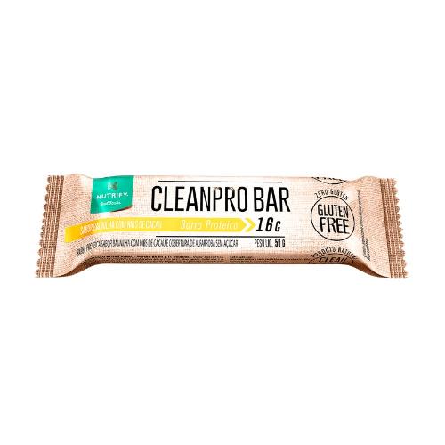 Barrinha Cleanpro Bar Baunilha Nibs 13g Nutrfy