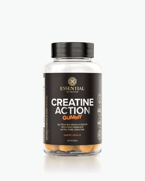 CREATINE ACTIONGUMMY LARANJA 30 DOSES ESSENTIAL