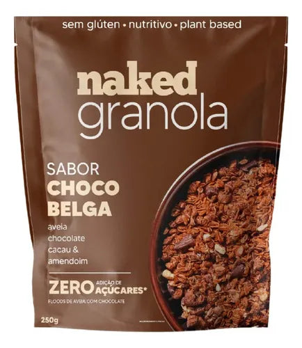 GRANOLA BELGA AVEIA 250G NAKED