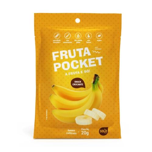 Fruta Pocket Banana 20g Solo Snacks