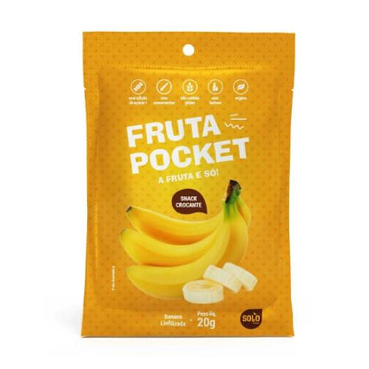 Fruta Pocket Banana 20g Solo Snacks