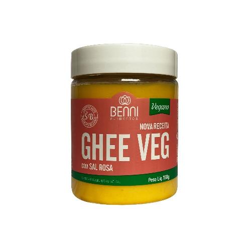 Ghee Vegano Sal Rosa 150g Benni Alimentos