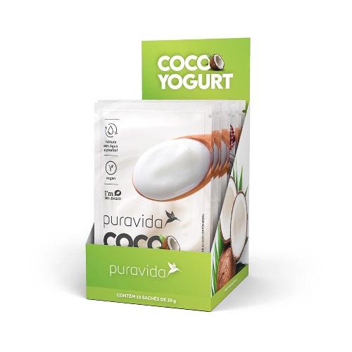 Coco Yogurt 30gx10 Sachê Puravida
