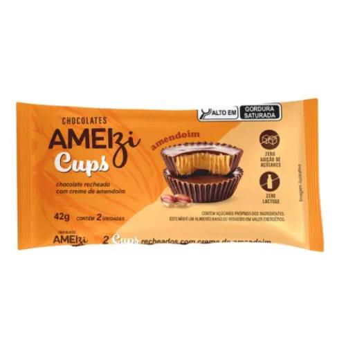 Chocolate com Amendoim 42g Ameizi
