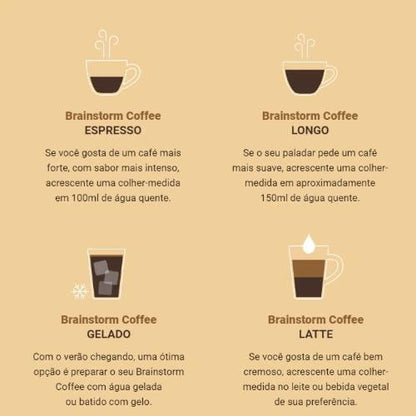 Brainstorm Coffee 186g Essential