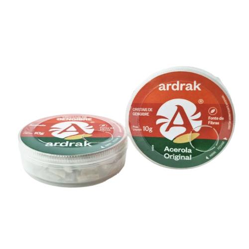 Cristais de Gengibre Acerola Doce 10g Ardrak