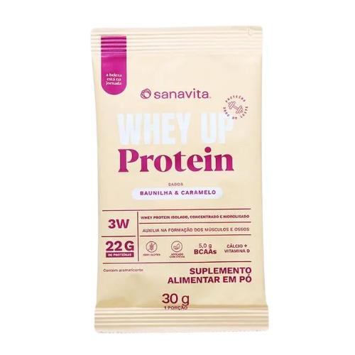 Whey Up Protein Baunilha 30g Sache Sanavita