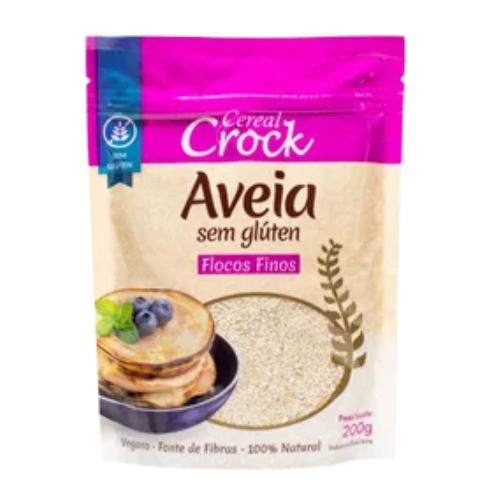 Aveia Flocos Finos s/gluten 200g Cereal Crock