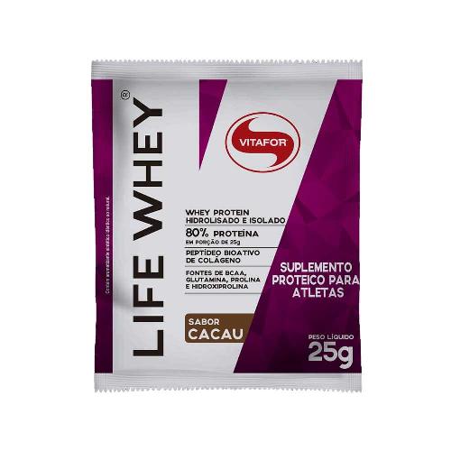 Life Whey Isolado Cacau 25g Vitafor
