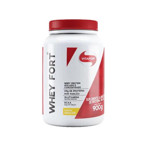 Whey Fort Abacaxi 900g Vitafor