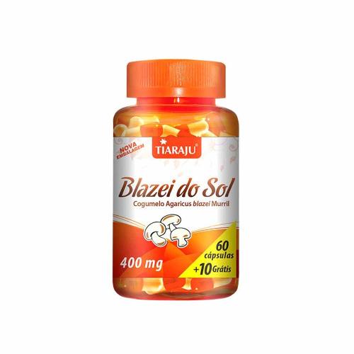 Blazei do Sol 400mg 60 Cápsulas Tiaraju