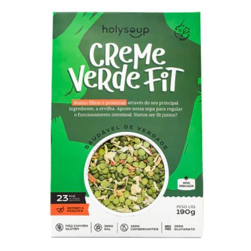 Sopa Creme Verde Fit 190g HolySoup