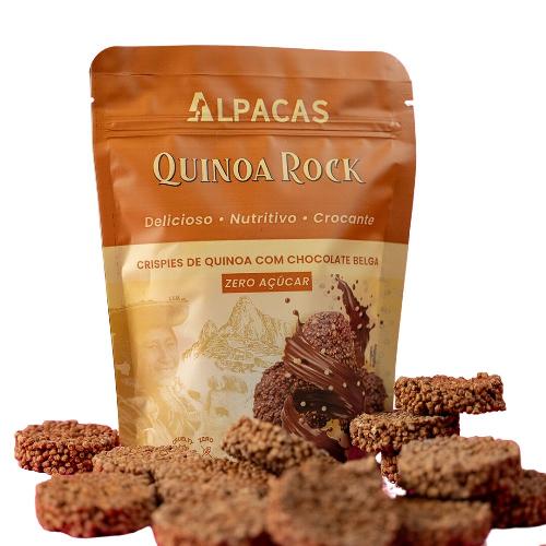 Quinoa Crispies Belga Zero Açúcar 60g Alpacas