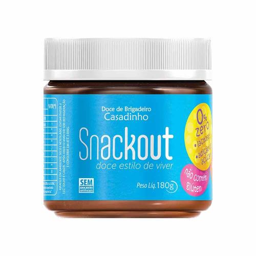 Doce de Brigadeiro Casadinho 180g Snackout
