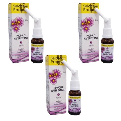Kit 3 Salomon Própolis Nasal 20ML