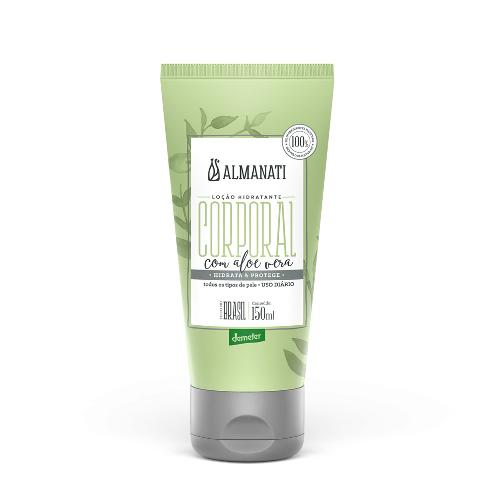 Loção Hidratante Corporal com Aloe Vera 150ml Almanati
