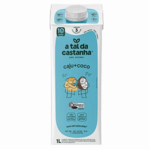 LEITE CAJU + COCO 1L A TAL DA CASTANHA