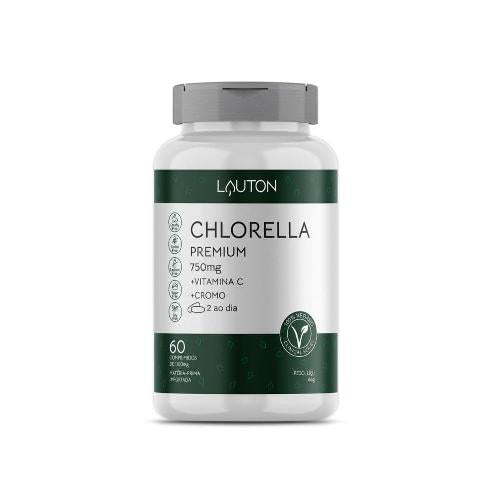 Chlorella 750mg 60 Cápsulas Lauton
