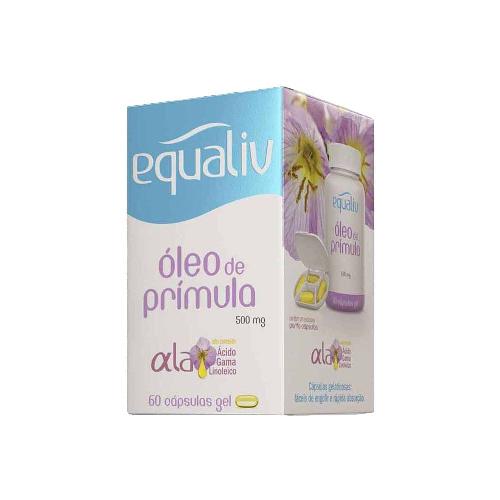 Óleo de Prímula 60 Cápsulas Equaliv