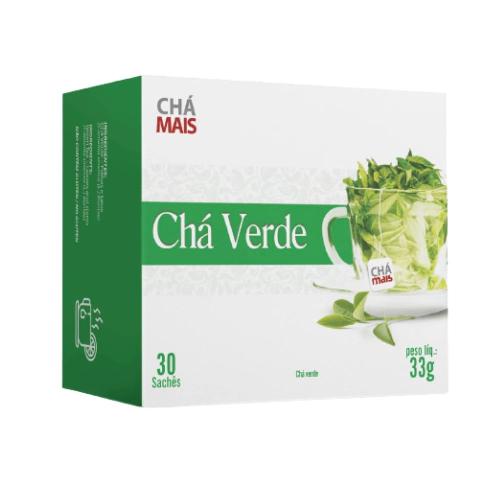 Chá Verde 10 envelopes Chá Mais