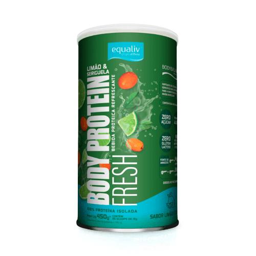 BODY PROTEIN FRESH LIMAO E SERIGUELA 450G EQUALIV