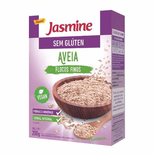 Aveia Flocos Finos Sem Glúten Jasmine